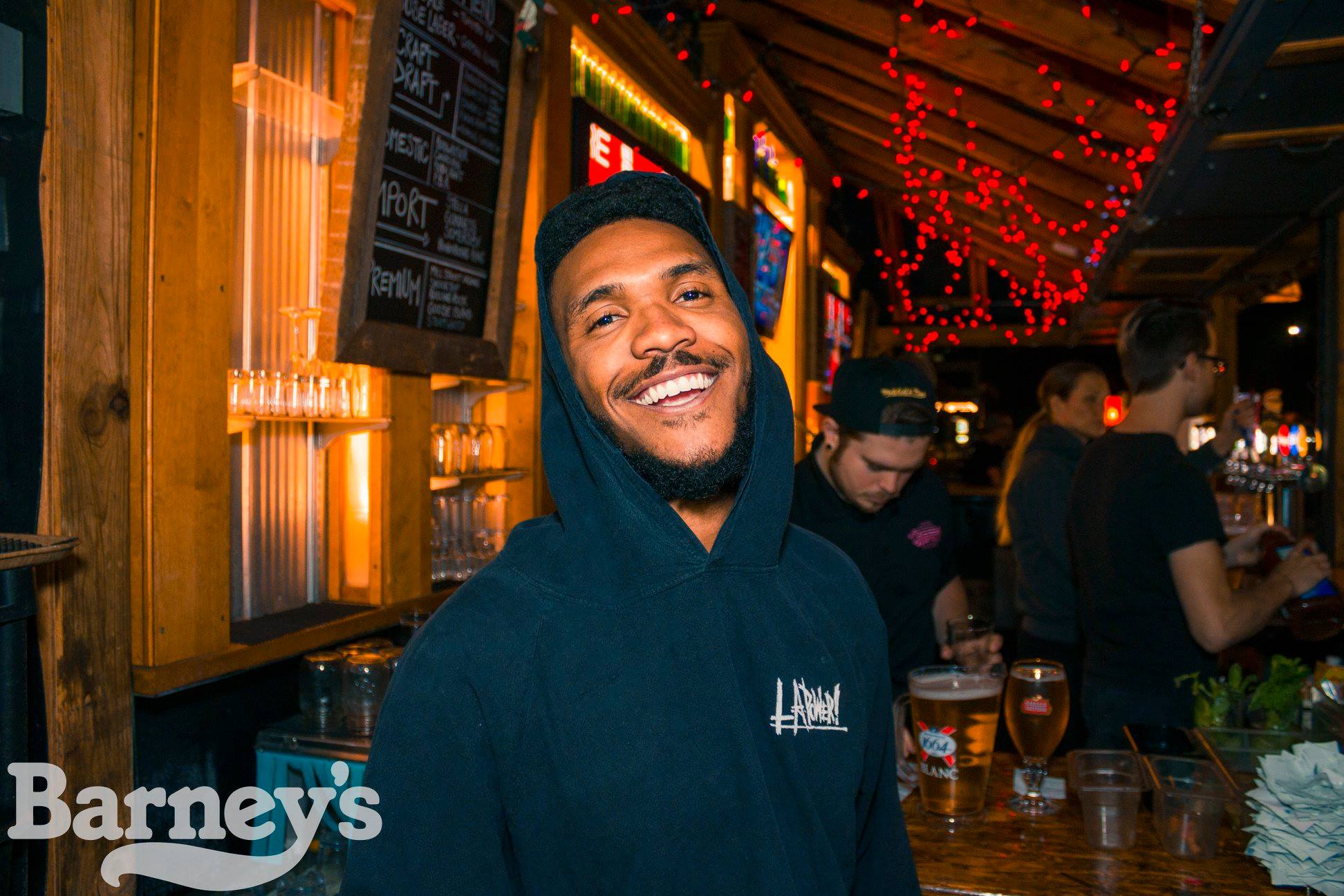 Staff member smiling